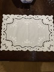 Delikişi Amerikan Servisi. Güllü Model. Ekru