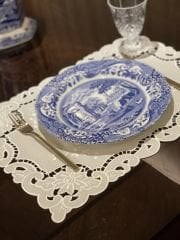 Delikişi Amerikan Servisi. Güllü Model. Ekru