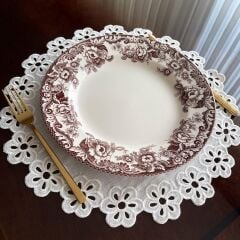 Delik İşi Yuvarlak Amerikan Servisi. Papatya Model