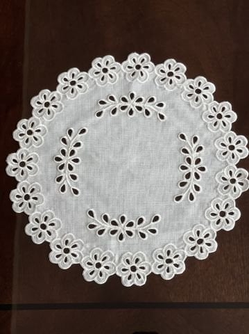 Delik İşi Yuvarlak Amerikan Servisi. Papatya Model