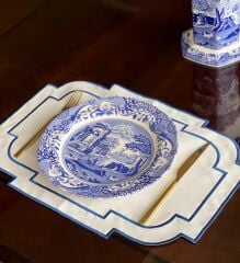 Mavi Nakışlı Amerikan Servisi