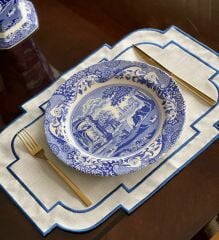 Mavi Nakışlı Amerikan Servisi