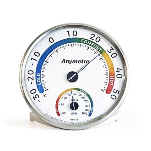 Anymetre TH101E Termometre-Higrometre. Mekanik (Nem ve Sıcaklık Ölçer)