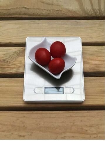 Dijital Hassas Mutfak Tartısı Terazi 5 kg ölçüm kapasiteli. 1 gr Çözünürlük Hassasiyet