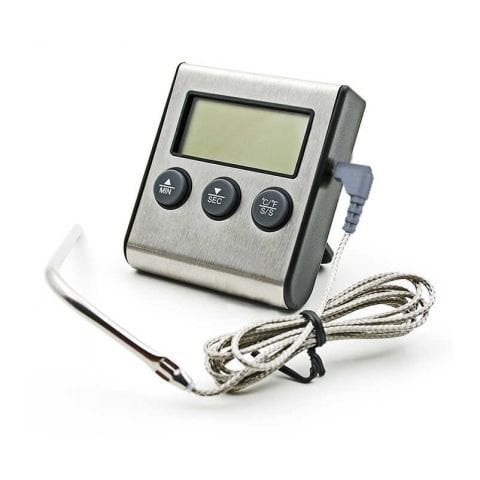 Gıda Termometresi. Dijital. Alarmlı. Saplamalı. Zamanlayıcı Özellikli