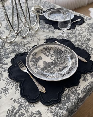 Vintage Amerikan Servis. Siyah