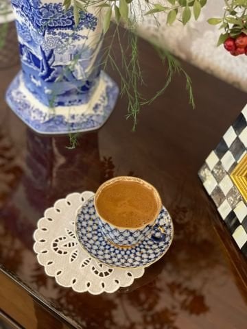 Delik İşi Kokteyl Sunum Peçetesi ( 1 Adet )