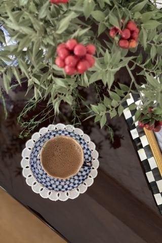 Delik İşi Kokteyl Sunum Peçetesi ( 1 Adet )