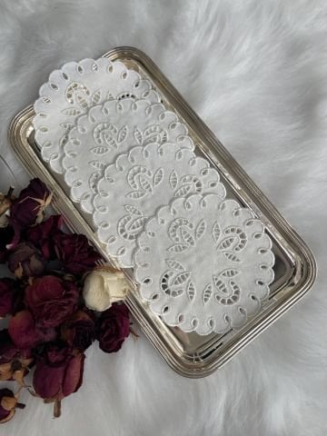 Delik İşi Kokteyl Sunum Peçetesi ( 1 Adet )