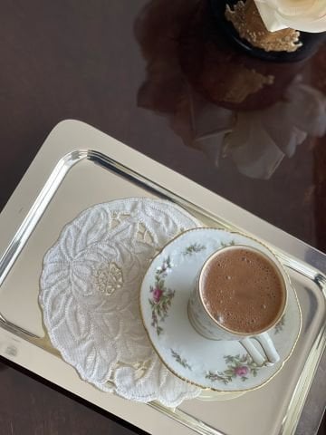 Delikişi Kokteyl Sunum Peçetesi. Şakayık Model ( 1 Adet )