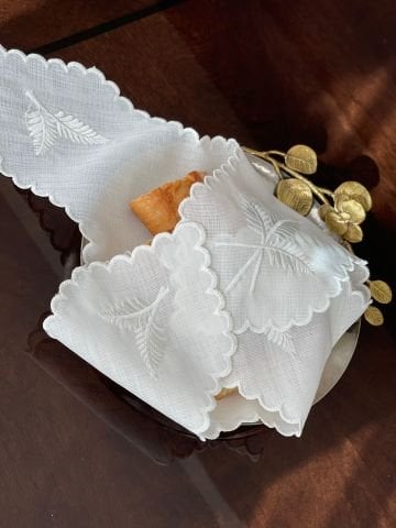 Başak Nakışlı Ekmek Örtüsü