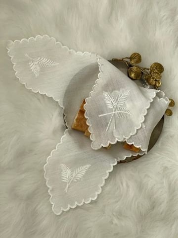 Başak Nakışlı Ekmek Örtüsü