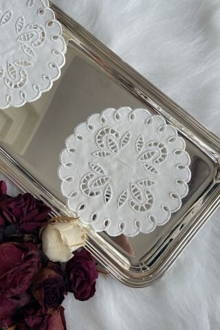 6'lı Set Delikişi Kokteyl Sunum Peçetesi ( 6 Adet )