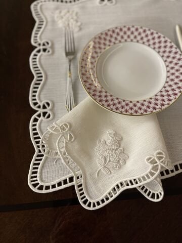 Delikişi Servis Sunum Peçetesi. Evalı Model