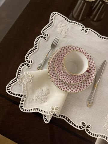 Delikişi Servis Sunum Peçetesi. Evalı Model