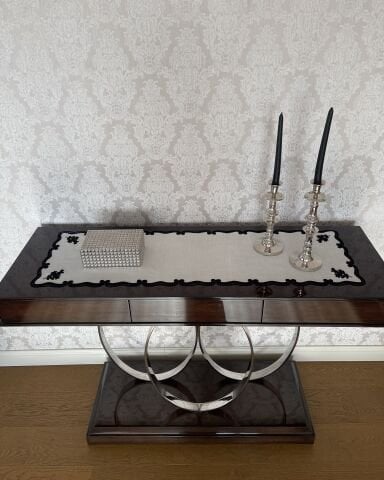 Delikişi Konsol Örtüsü & Runner. Evalı model. 35 x 115 cm