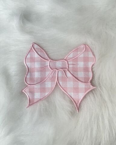 Pembe Ekoseli Fiyonk Kokteyl Sunum Peçetesi ( 1 Adet )