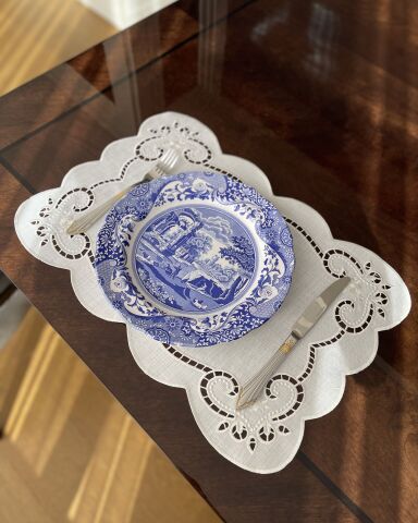 6'lı Set Delikişi Amerikan Servisi. Kalpli Model