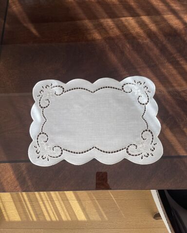 6'lı Set Delikişi Amerikan Servisi. Kalpli Model